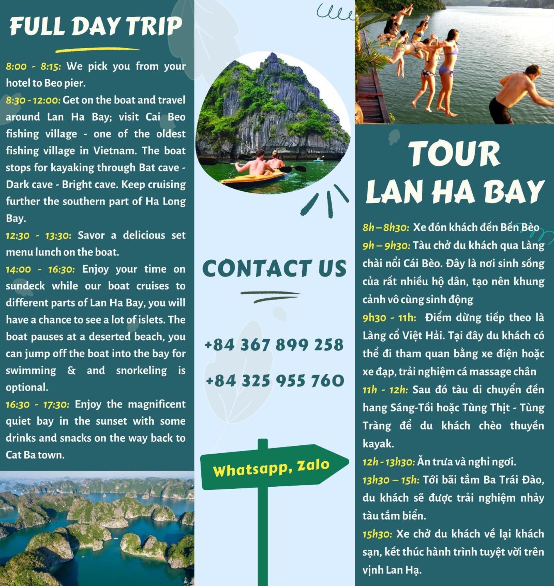 Domik Homestay - Cat Ba Dong Khe Sau Экстерьер фото
